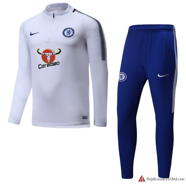 Chandal Chelsea 2017-2018 Azul Blanco B